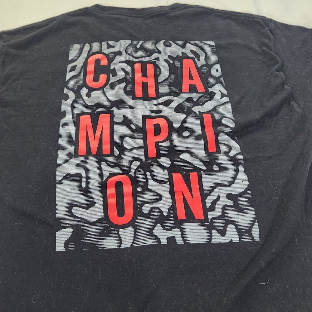 Champion Black T Shirt Large